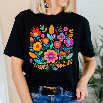 Floral T-shirt, Flower Lover Shir