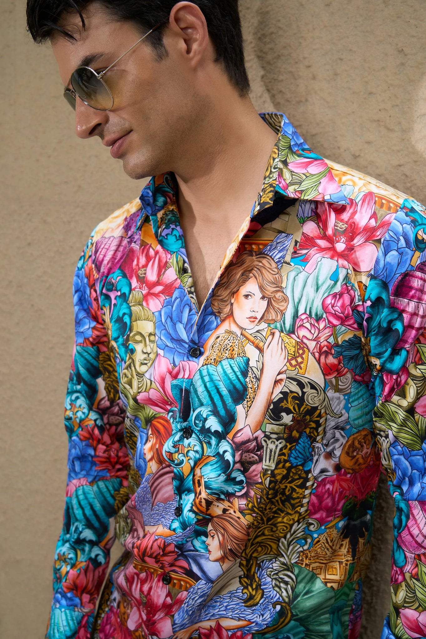 Mermaid Unique Printed Shirt for Men