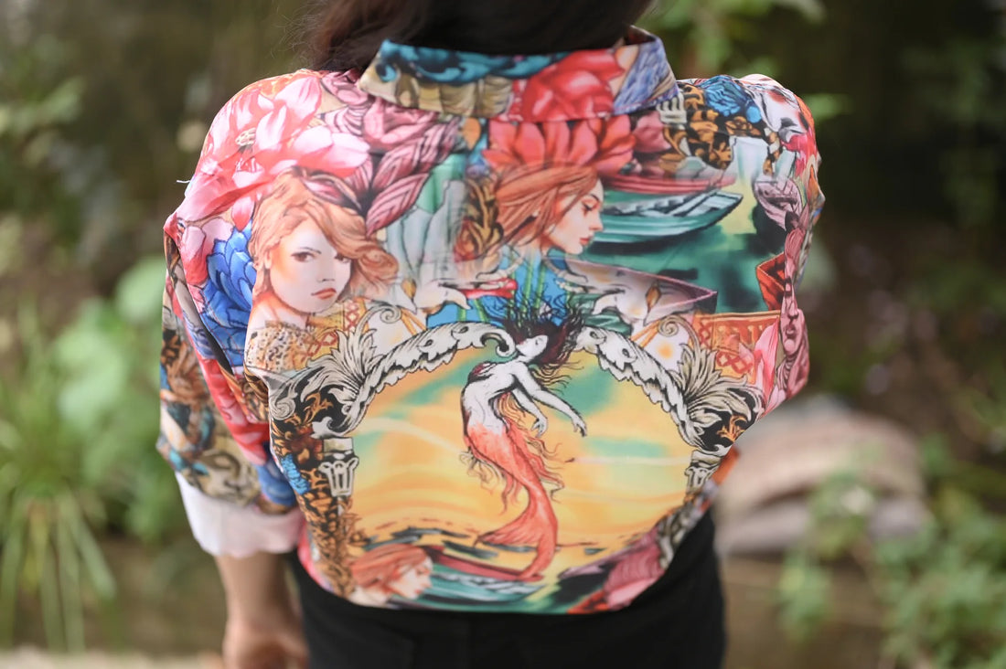 Mermaid Unique Printed Shirt for Women