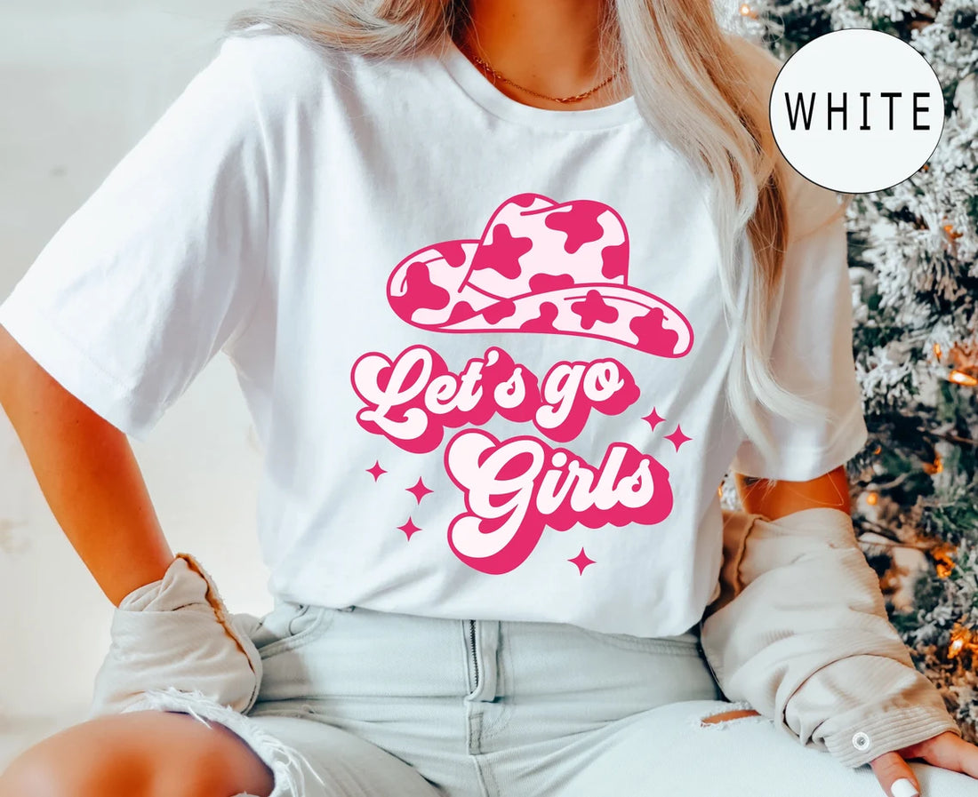 Lets Go Girls Comfort Colors® Shirt, Retro Lets Go Girls Bachelorette Party Shirt